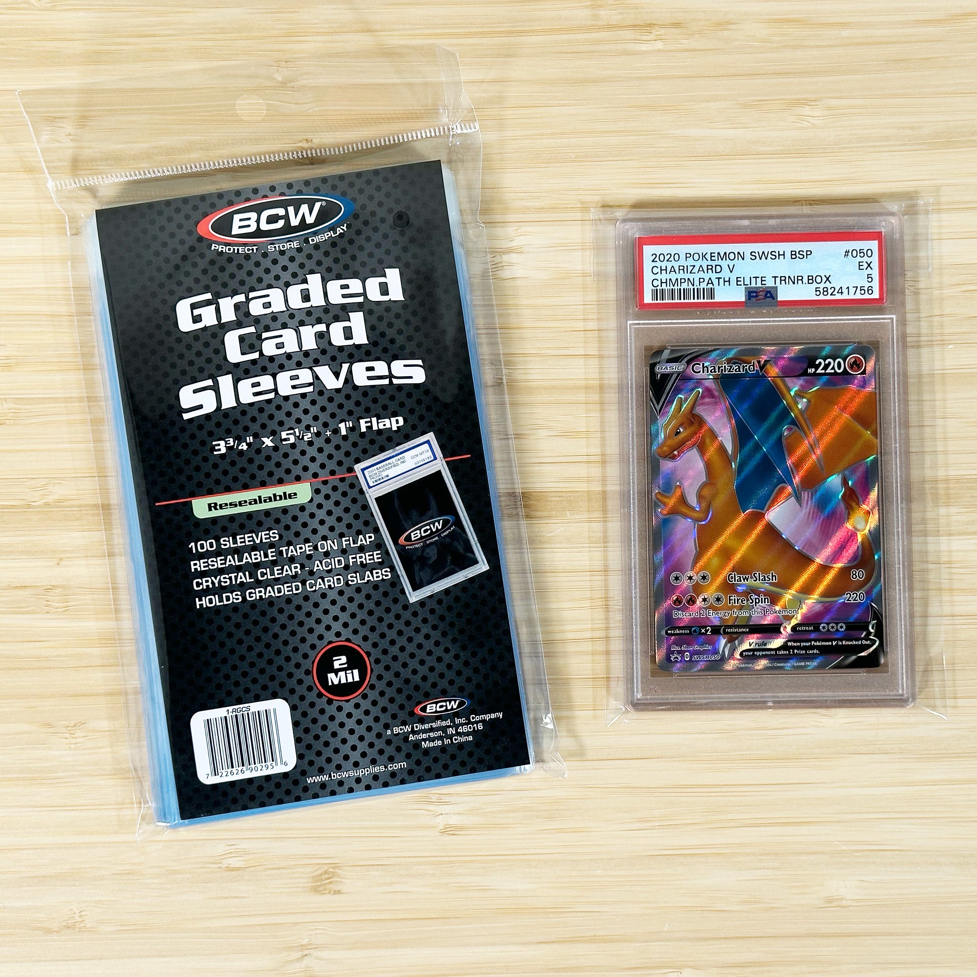 ultra pro graded card sleeves resealable BCW and 1/4 screwdowns Ultra PRO Graded Card Sleeves