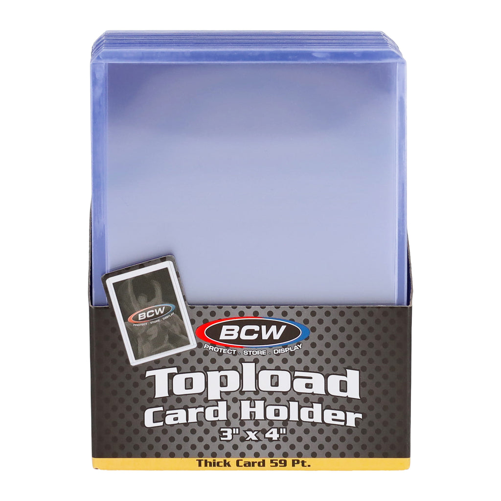 Thick Card Topload Holder - 59 PT.