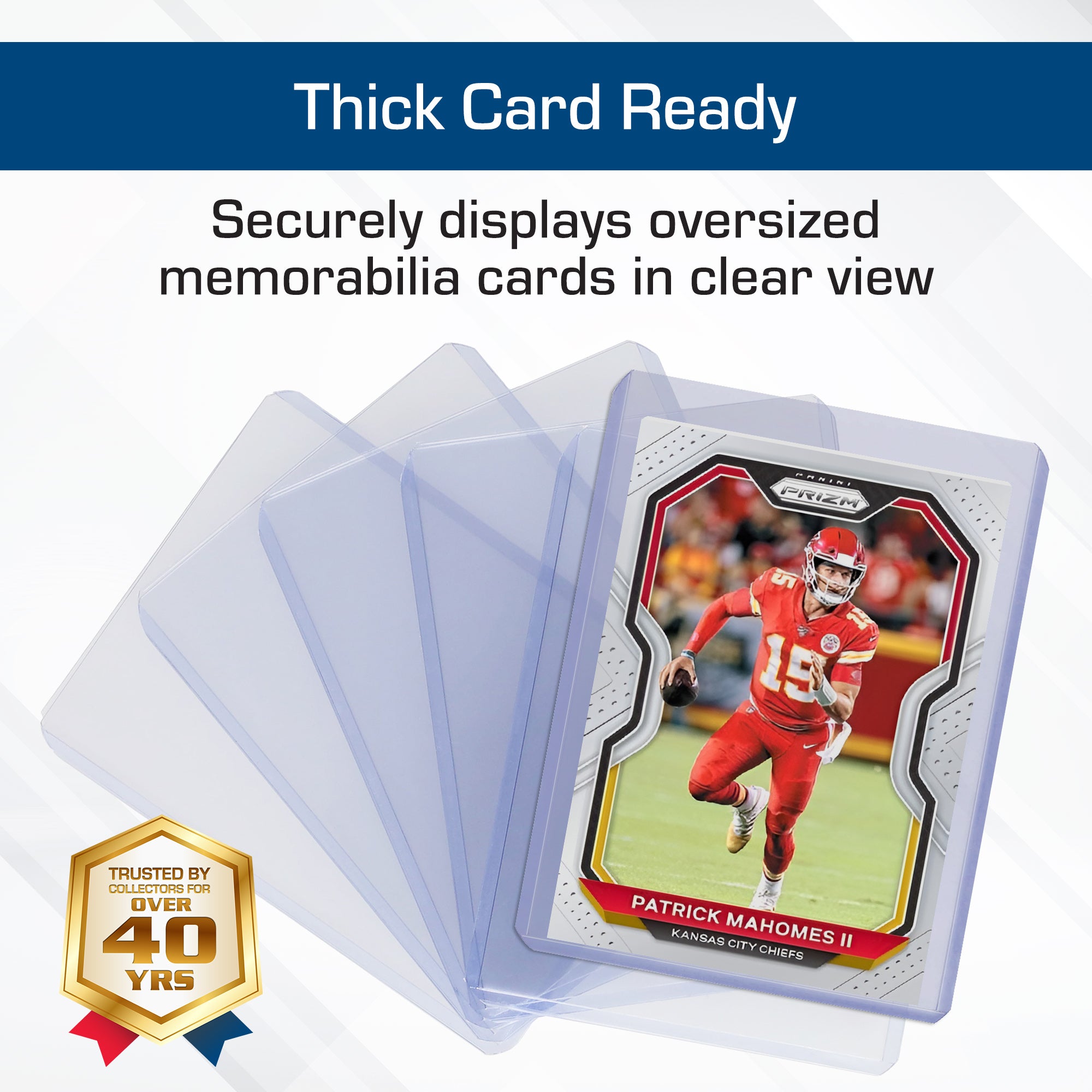 Thick Card Topload Holder - 108 PT.