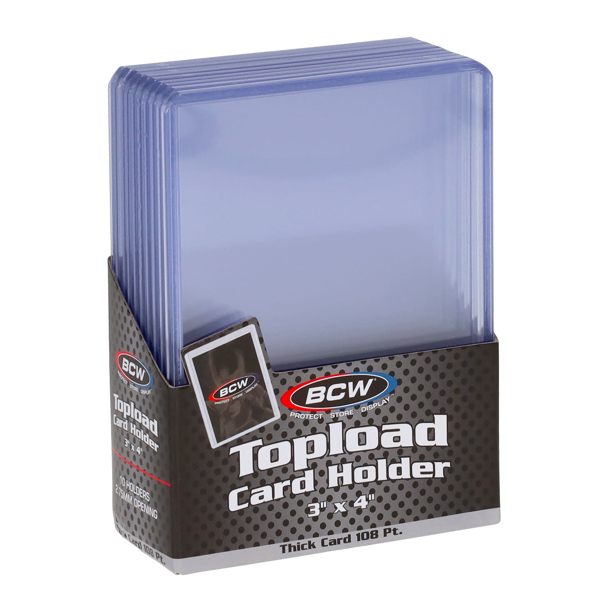 Thick Card Topload Holder - 108 PT.