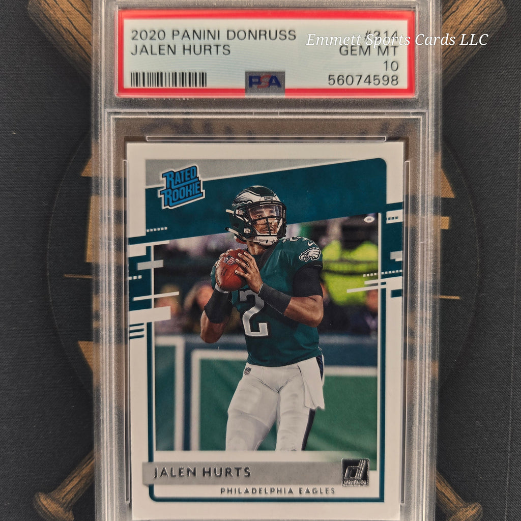 2020 Panini Donruss Jalen Hurts Rated Rookie | The Break Room Cards-1