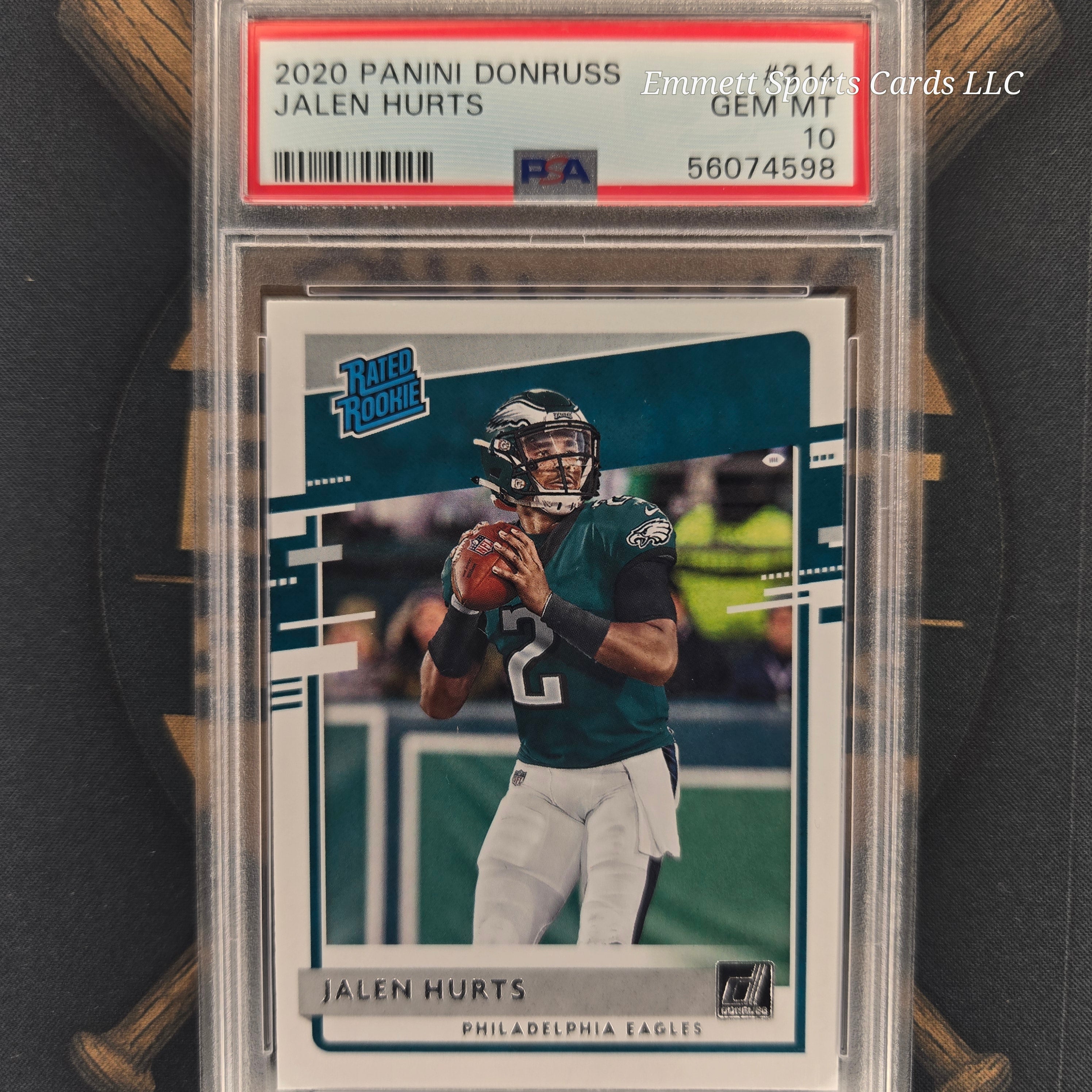 2020 Panini Donruss Jalen Hurts Rated Rookie | The Break Room Cards-1
