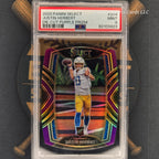 2020 Panini Select Justin Herbert Rookie Die-Cut Purple Prizm PSA 9 | The Break Room Cards™ -1