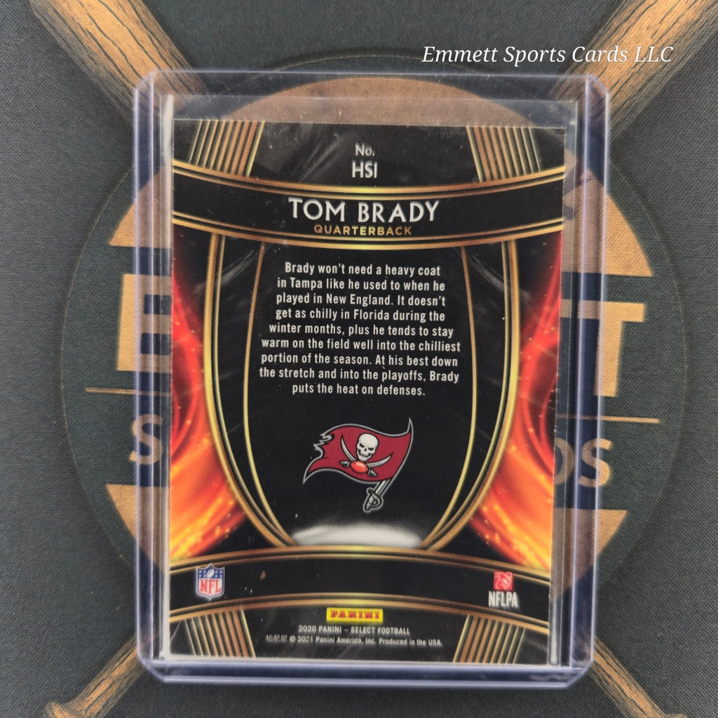 2020 Panini Select Tom Brady Hot Stars Insert | The Break Room Cards-2