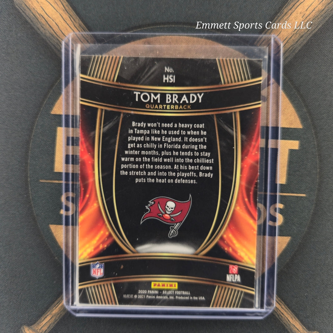 2020 Panini Select Tom Brady Hot Stars Insert | The Break Room Cards-2