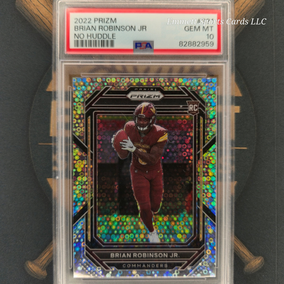 2022 Panini Prizm Brian Robinson Jr. No Huddle | The Break Room Cards-1