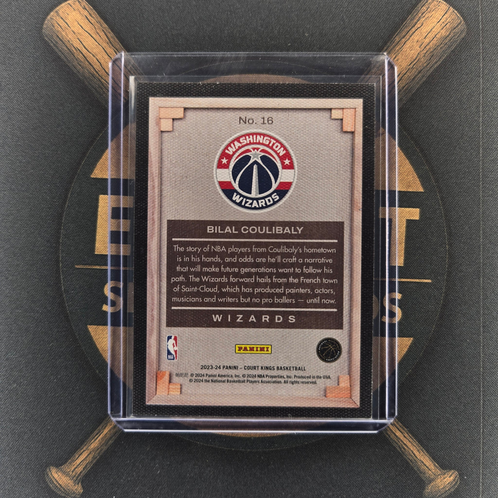 2023-24 Panini Court Kings Bilal Coulibaly Blank Slate | The Break Room Cards™-2