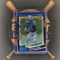 2023 Donruss Optic Jahmyr Gibbs Rated Rookie Purple Auto | The Break Room Cards™-1