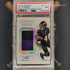 2023 Flawless Zay Flowers Rookie Patch Silver Auto PSA 9 | The Break Room Cards™ -1