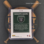 2023 Panini Donruss Davante Adams Downtown | The Break Room Cards™ -2