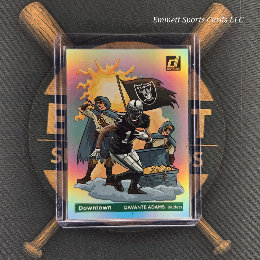 2023 Panini Donruss Davante Adams Downtown | The Break Room Cards™ -1