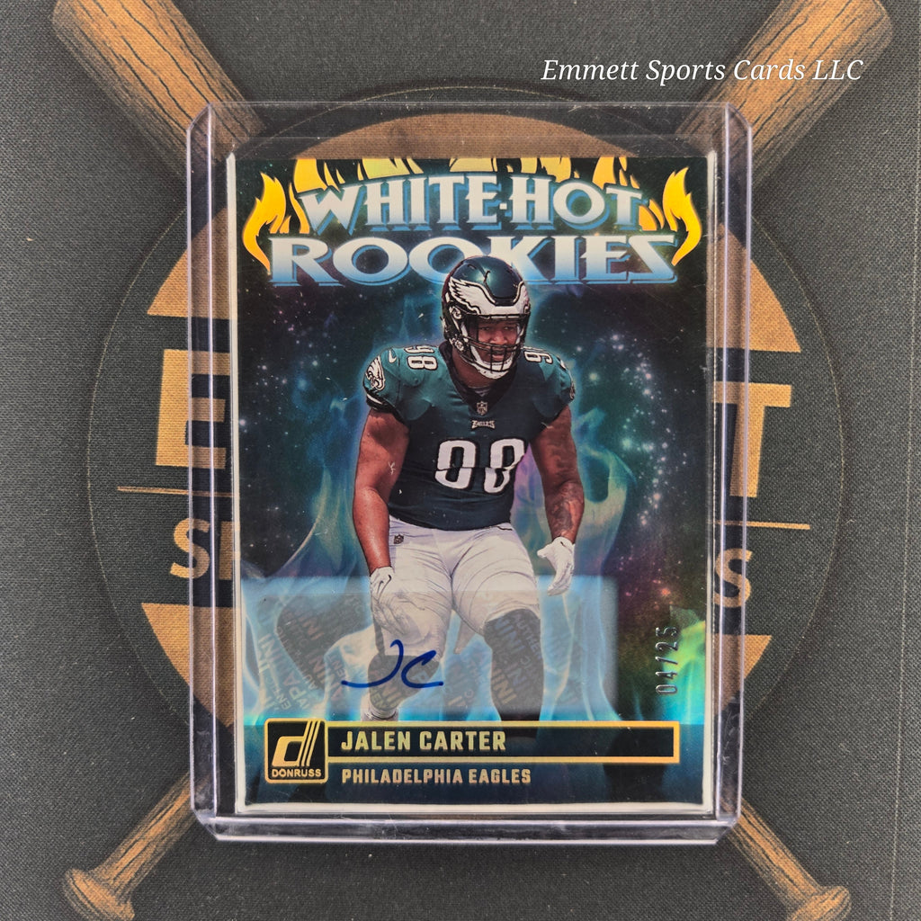 2023 Panini Donruss Jalen Carter White Hot Rookies | The Break Room Cards-1