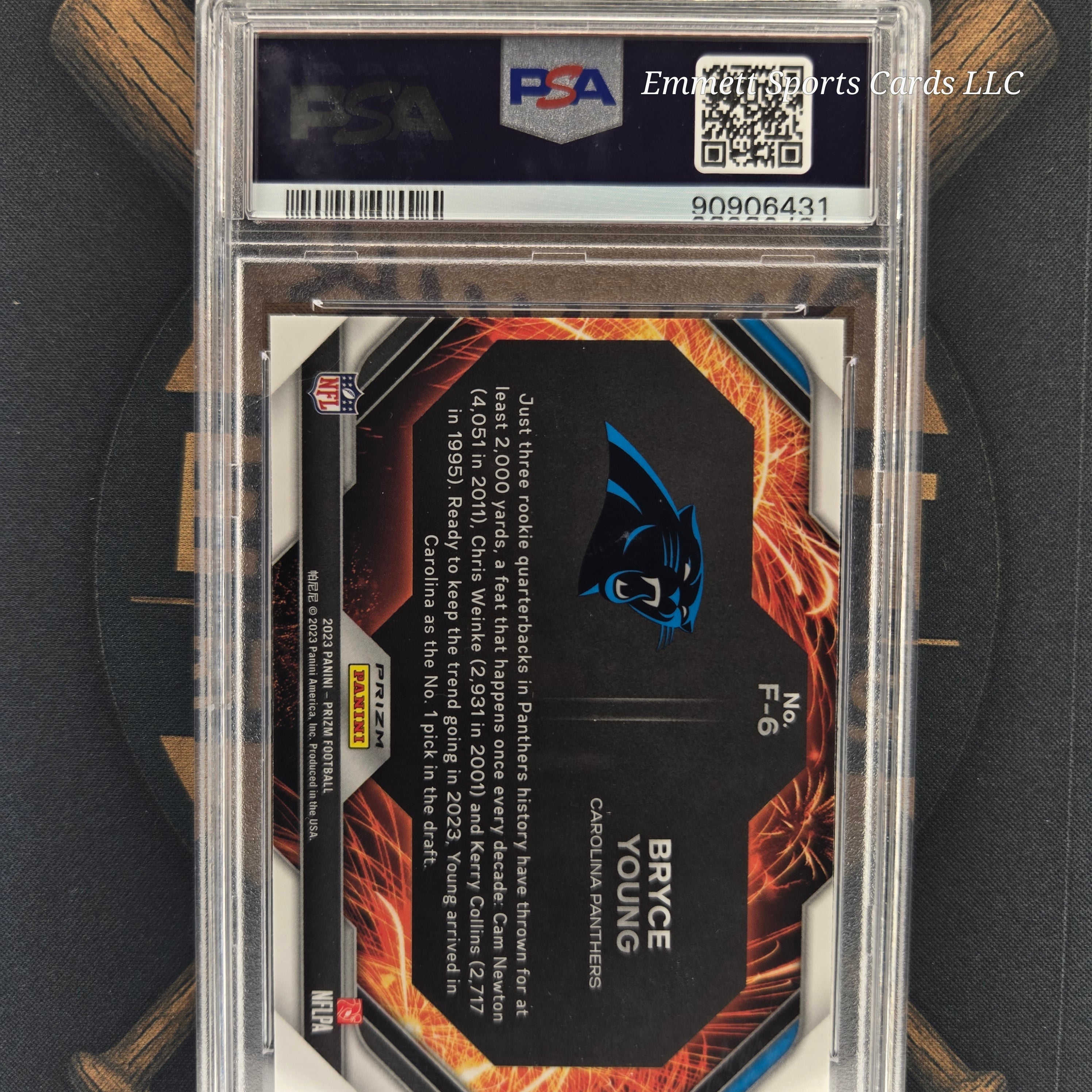 2023 Panini Prizm Bryce Young Fireworks Green | The Break Room Cards-2