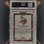 2023 Panini Prizm Justin Jefferson Colorblast | The Break Room Cards™-2