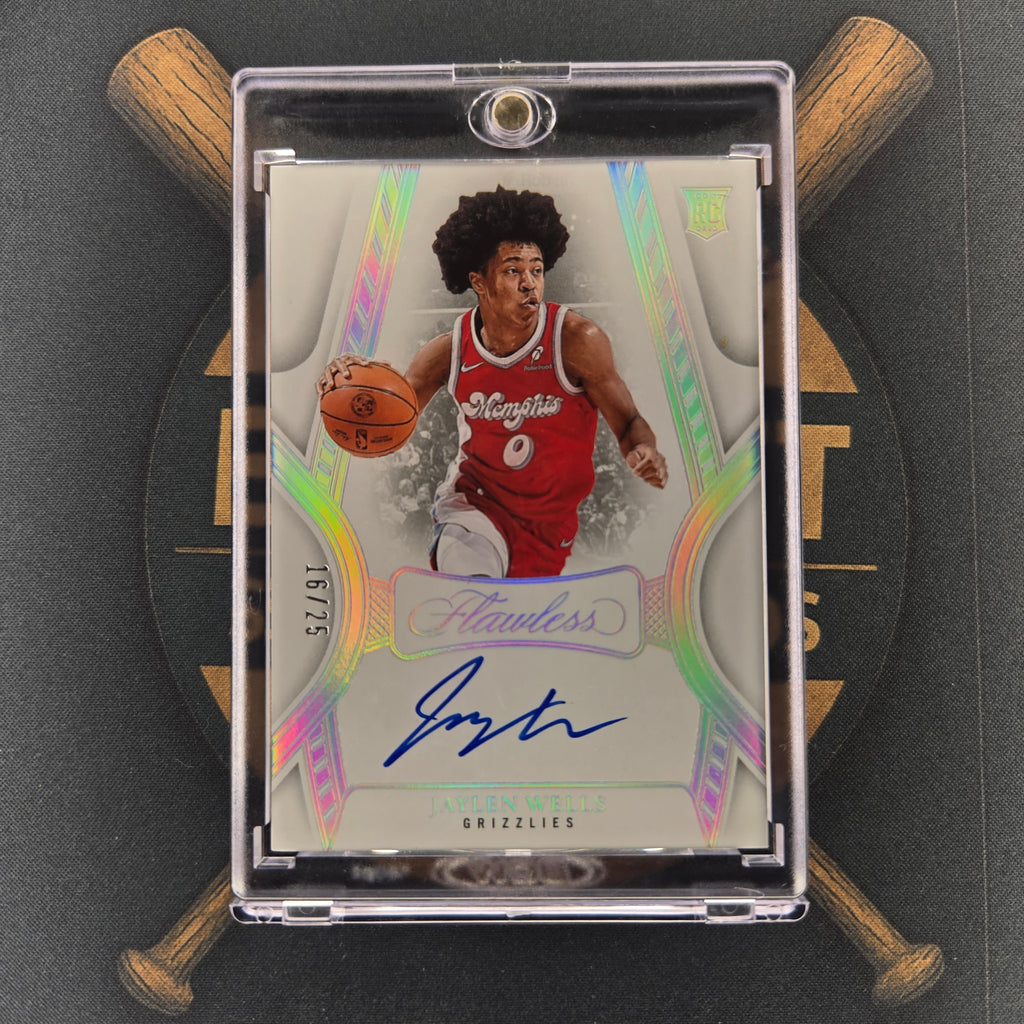 2024-25 Panini Flawless Jaylen Wells Flawless Autographs | The Break Room Cards™-1