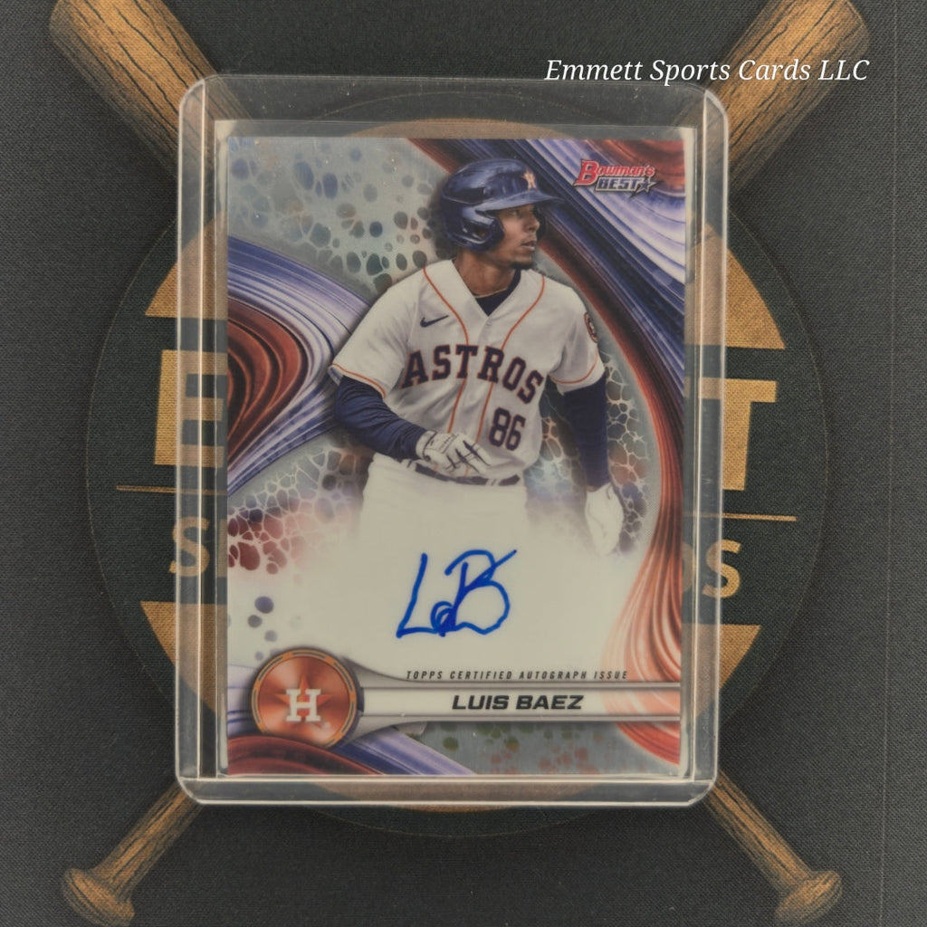 2024 Bowman Best Luis Baez Base Auto | The Break Room Cards-1