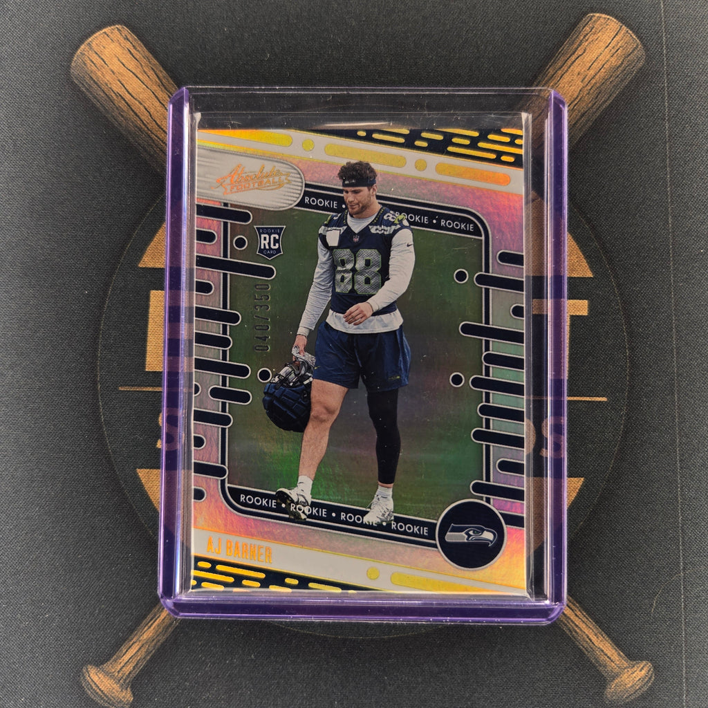2024 Panini Absolute AJ Barner Spectrum | The Break Room Cards™-1