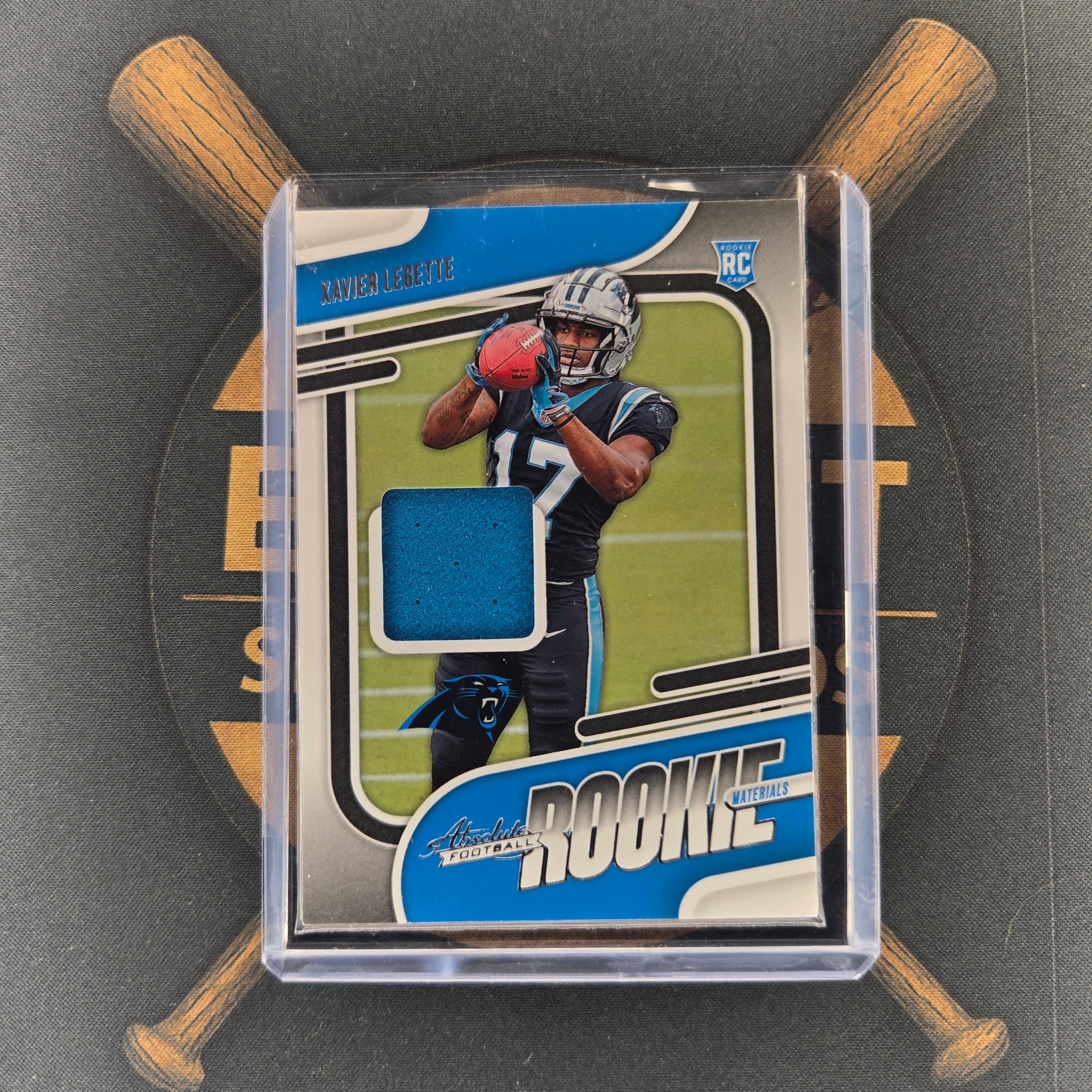 2024 Panini Absolute Xavier Legette Rookie Materials Patch | The Break Room Cards™-1