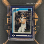2024 Panini Clearly Donruss Bo Nix Blue Rated Rookie RC /49 | The Break Room Cards-1