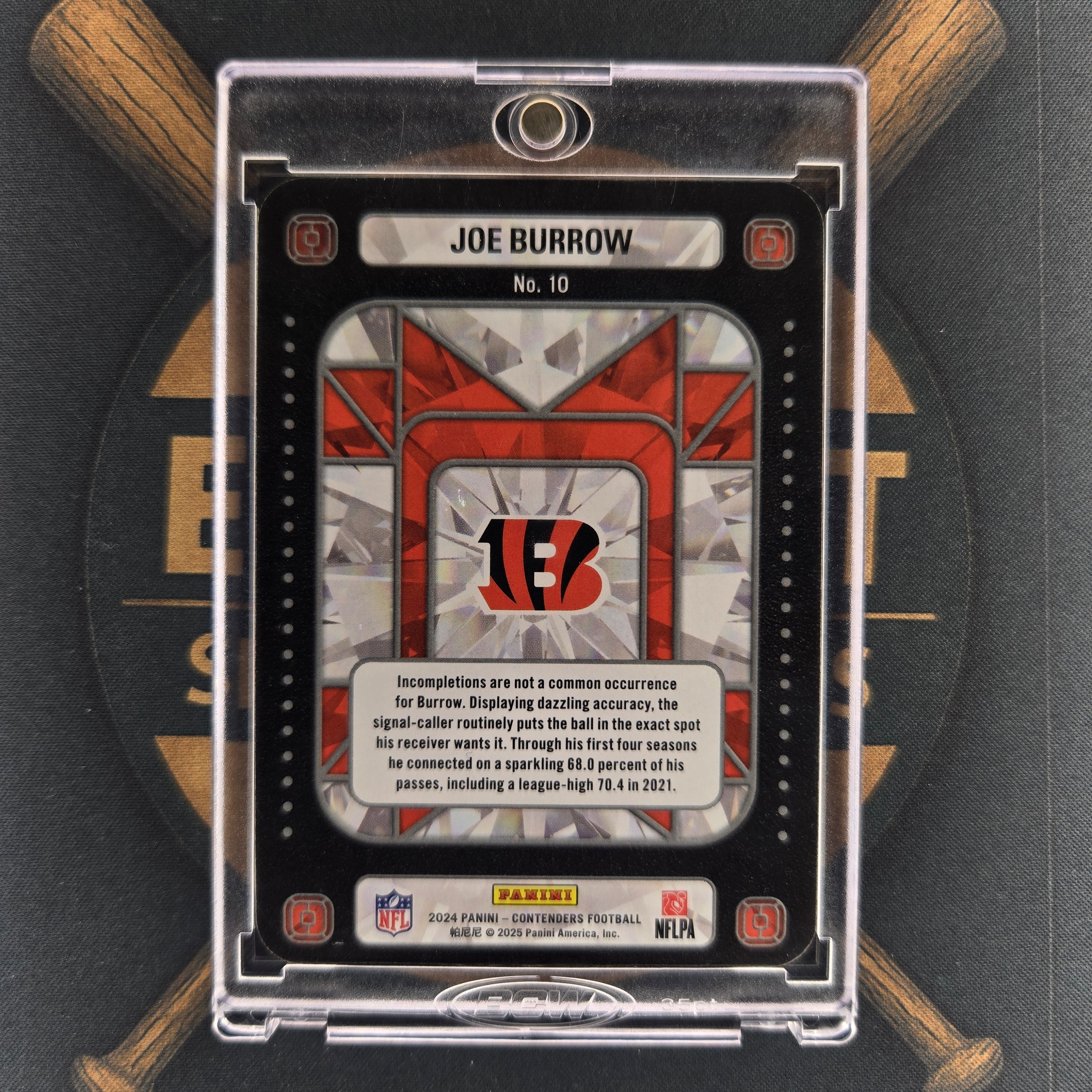 2024 Panini Contenders Joe Burrow Crown Jewels  |The Break Room Cards™-2