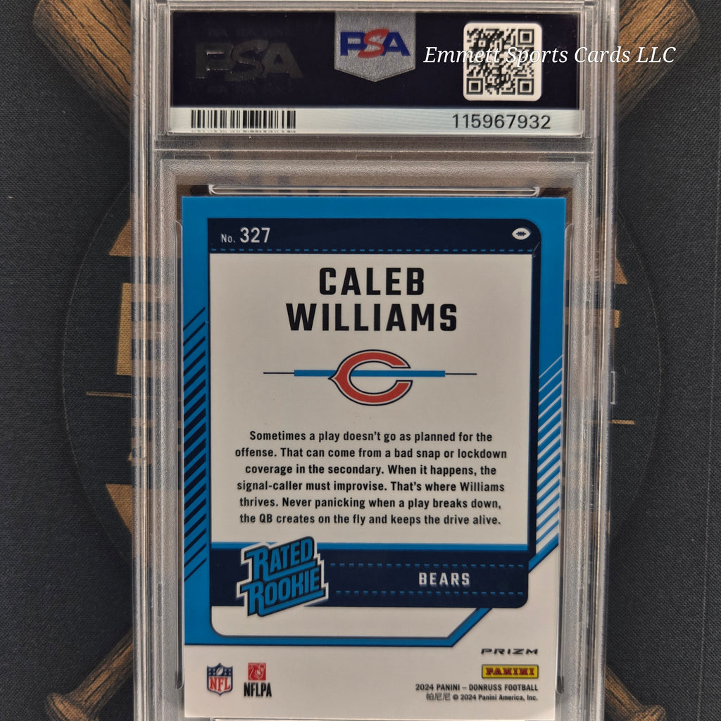 2024 Panini Donruss Caleb Williams Optic Preview Blue Scope | The Break Room Cards-2