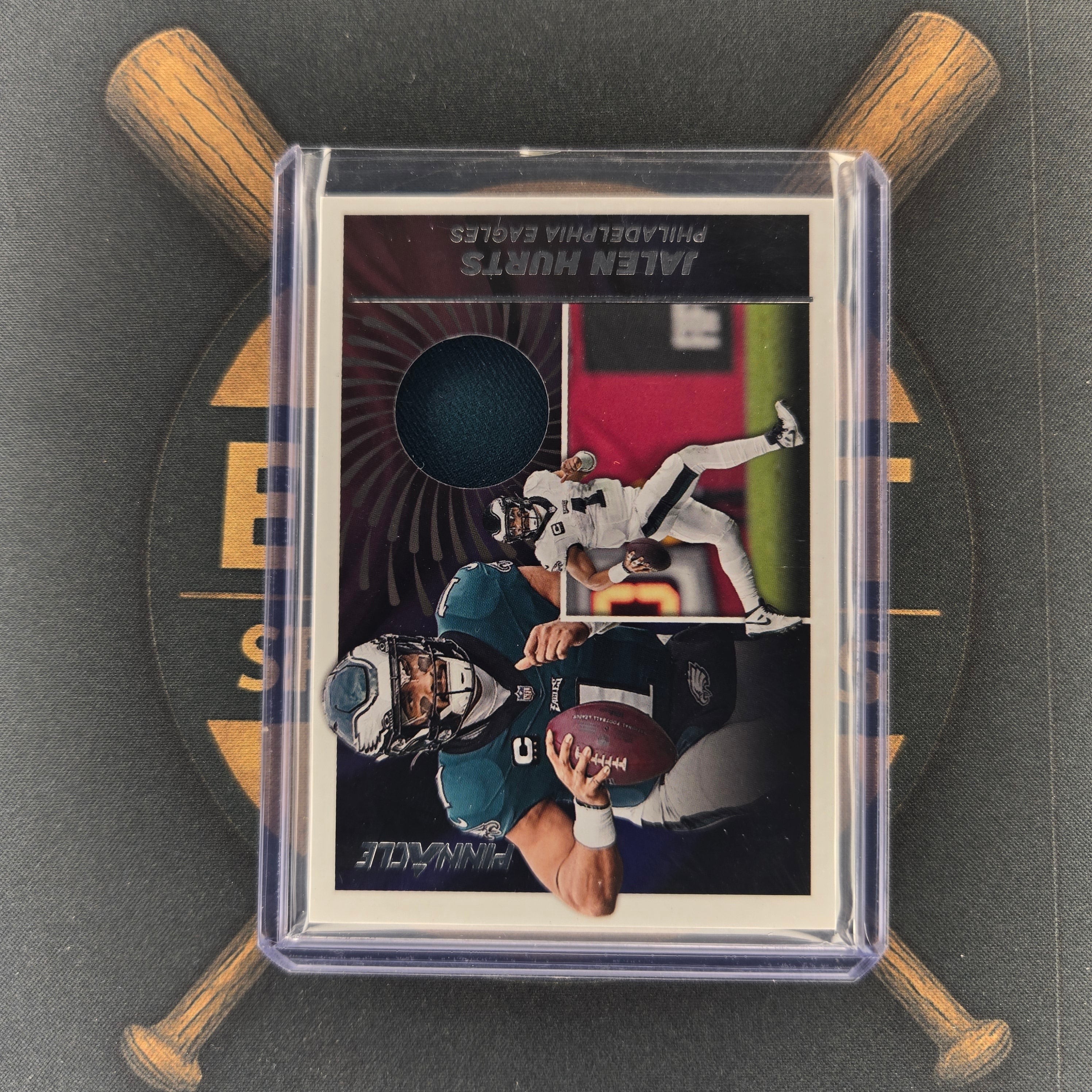 2024 Panini Encore Jalen Hurts Jersey Patch | The Break Room Cards™-1
