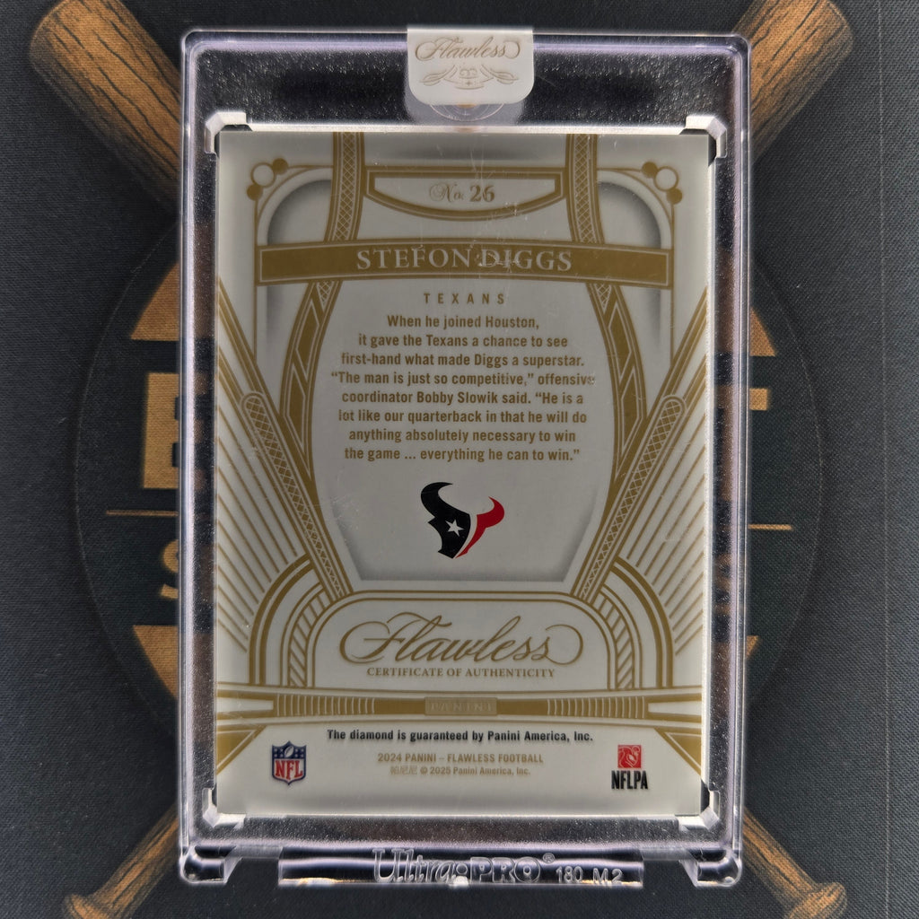 2024 Panini Flawless Stefon Diggs Diamond  |The Break Room Cards™-2