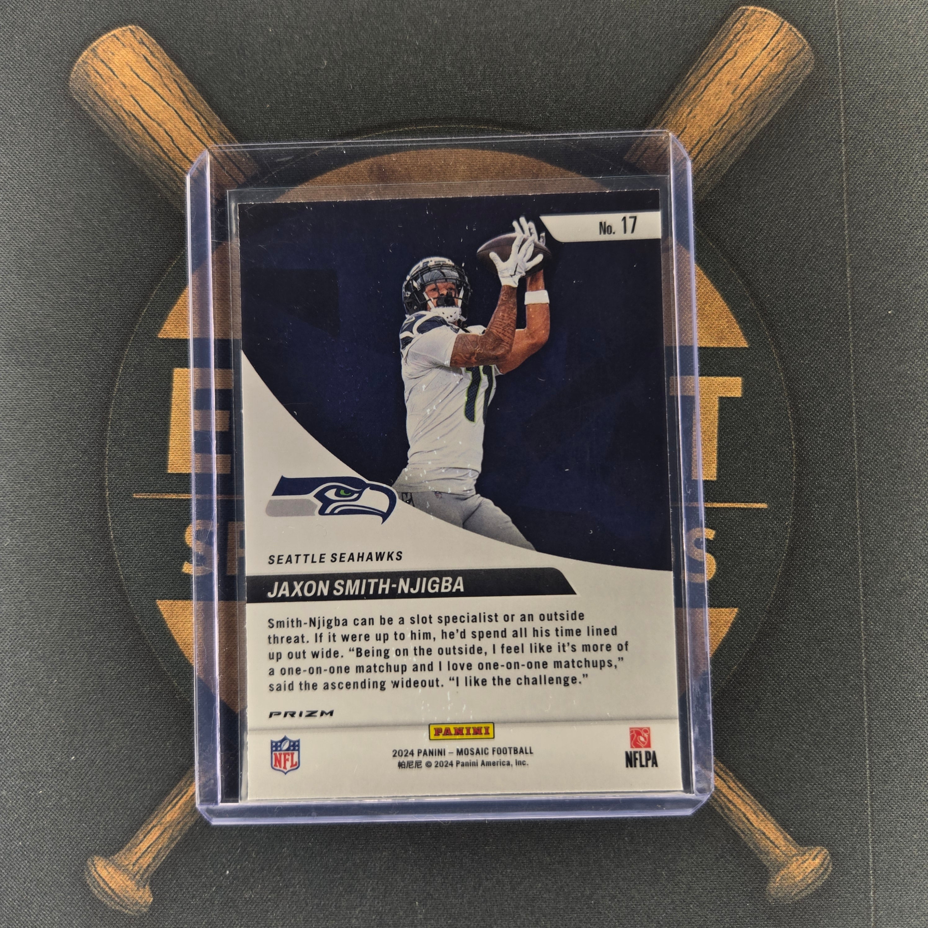 2024 Panini Mosaic Jaxon Smith-Njigba Silver Prizm Elevate | The Break Room Cards™-1-2