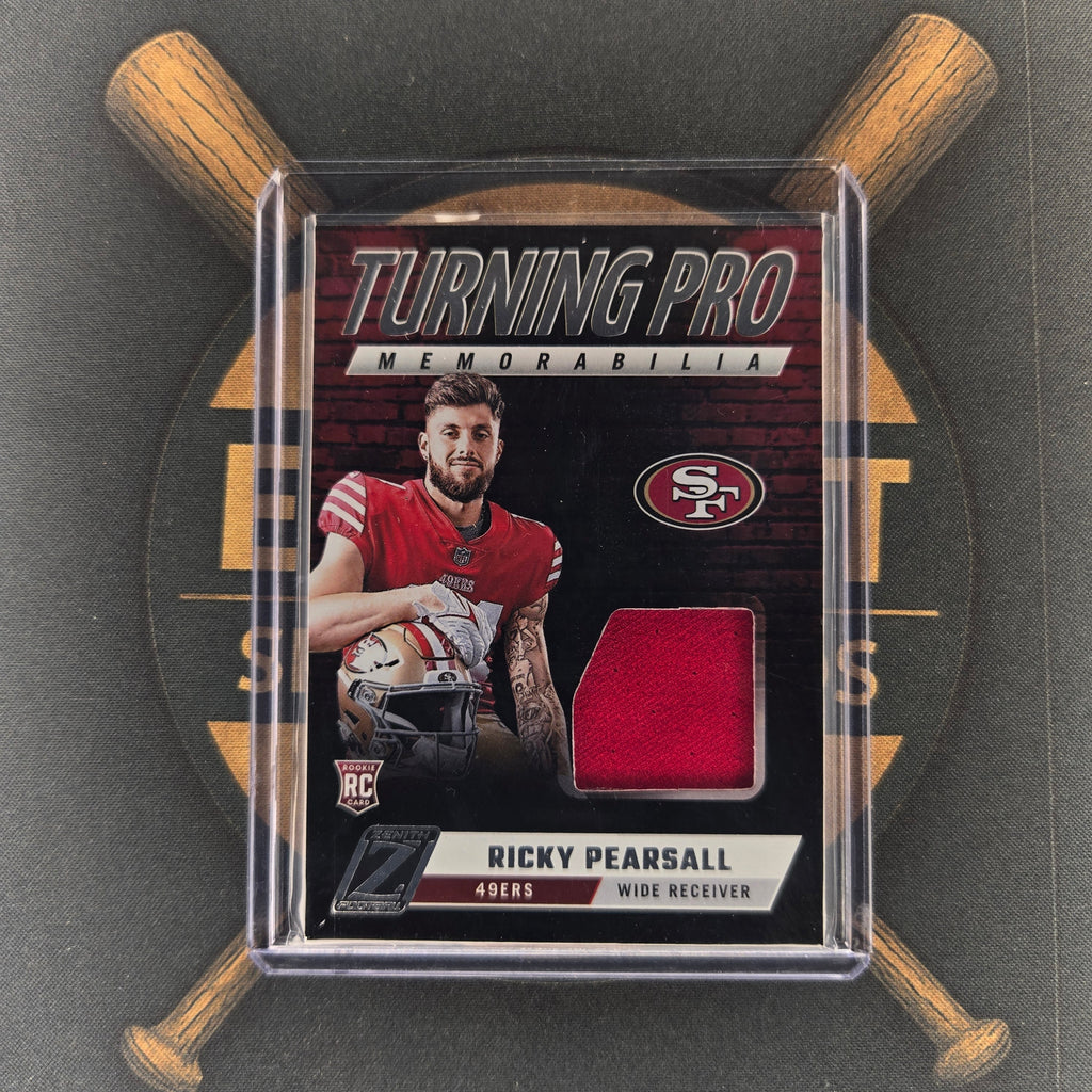 2024 Panini Zenith Ricky Pearsall Turning Pro Memorabilia | The Break Room Cards™-1