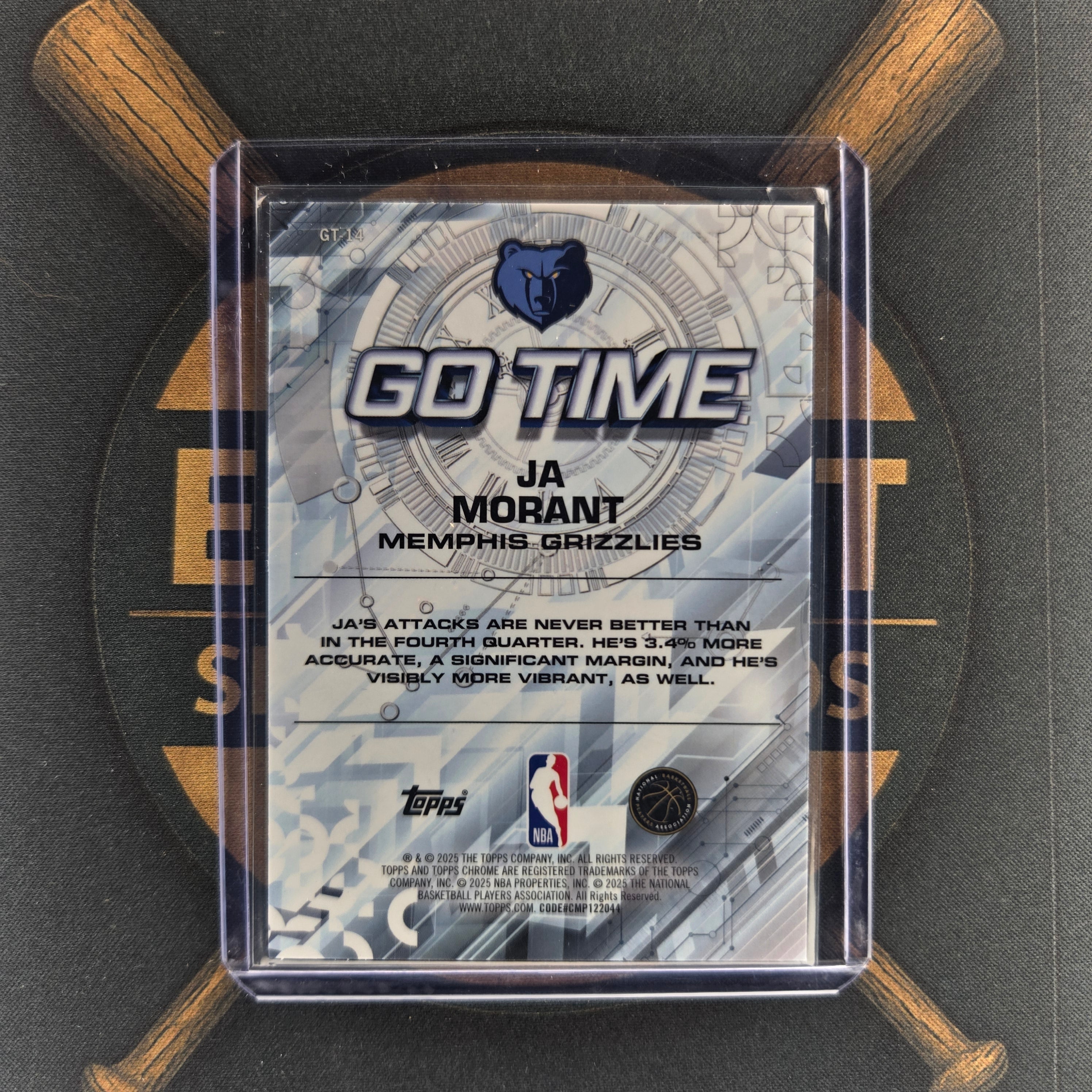 2025-26 Topps Chrome Ja Morant Go Time Raywave  |The Break Room Cards™-2