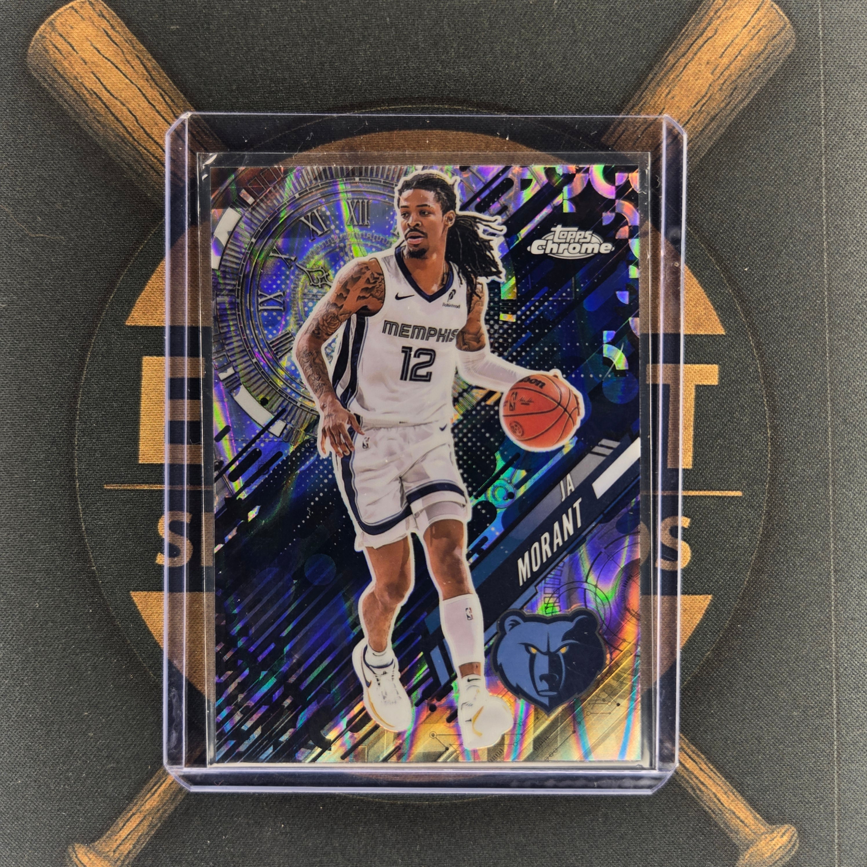 2025-26 Topps Chrome Ja Morant Go Time Raywave  |The Break Room Cards™-1