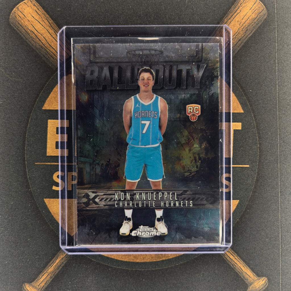 2025-26 Topps Chrome Kon Knueppel Ball of Duty  |The Break Room Cards™-1