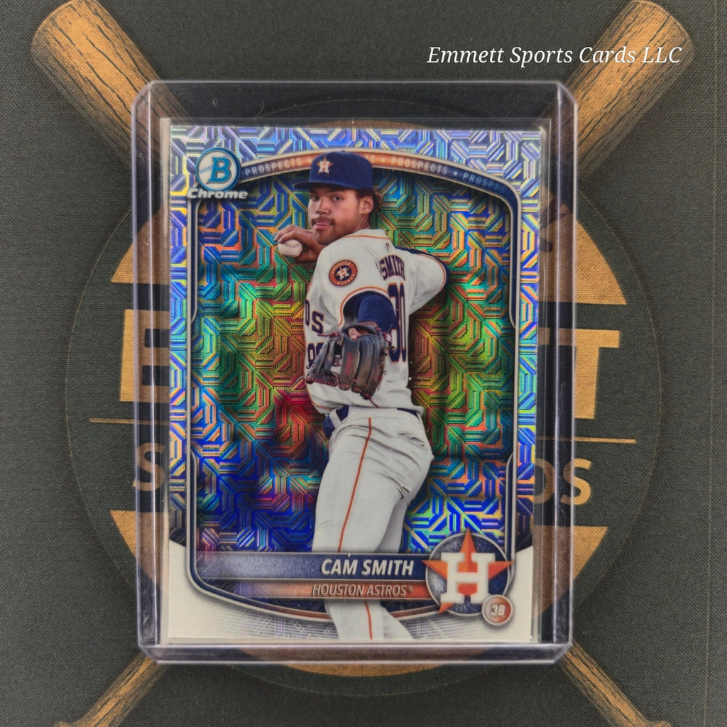 2025 Bowman Cam Smith Mojo Refractor | The Break Room Cards-1