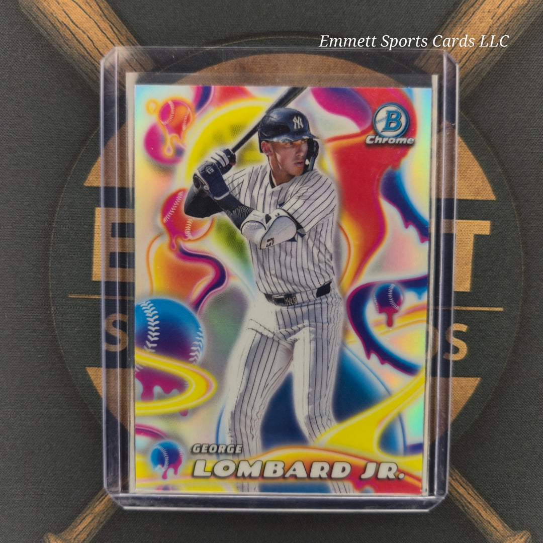 2025 Bowman Chrome George Lombard Melt Mashers Insert | The Break Room Cards-1