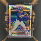 2025 Bowman Zyhir Hope X-Factor Refractor | The Break Room Cards-1