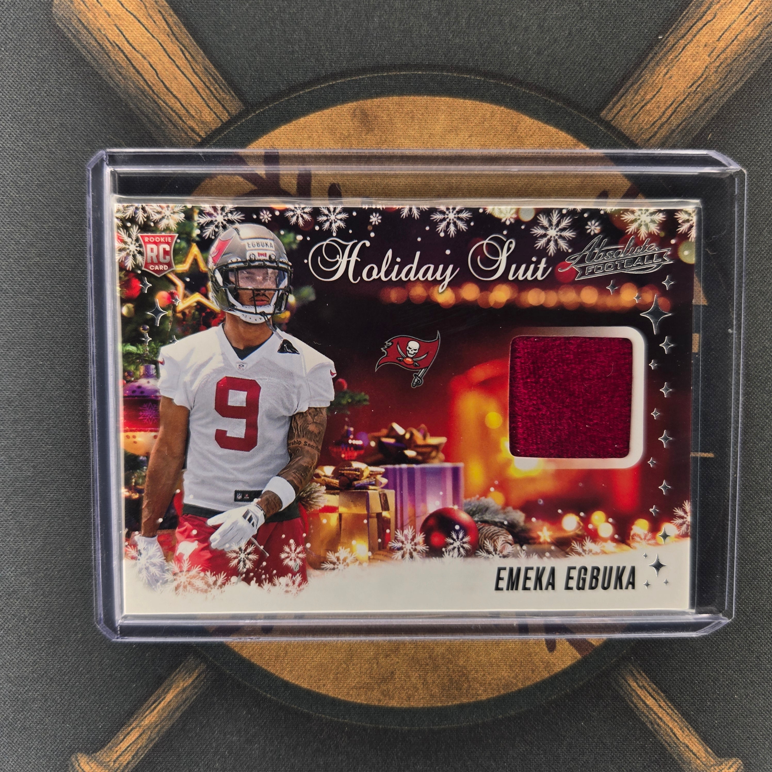 2025 Panini Absolute Emeka Egbuka Holiday Suit