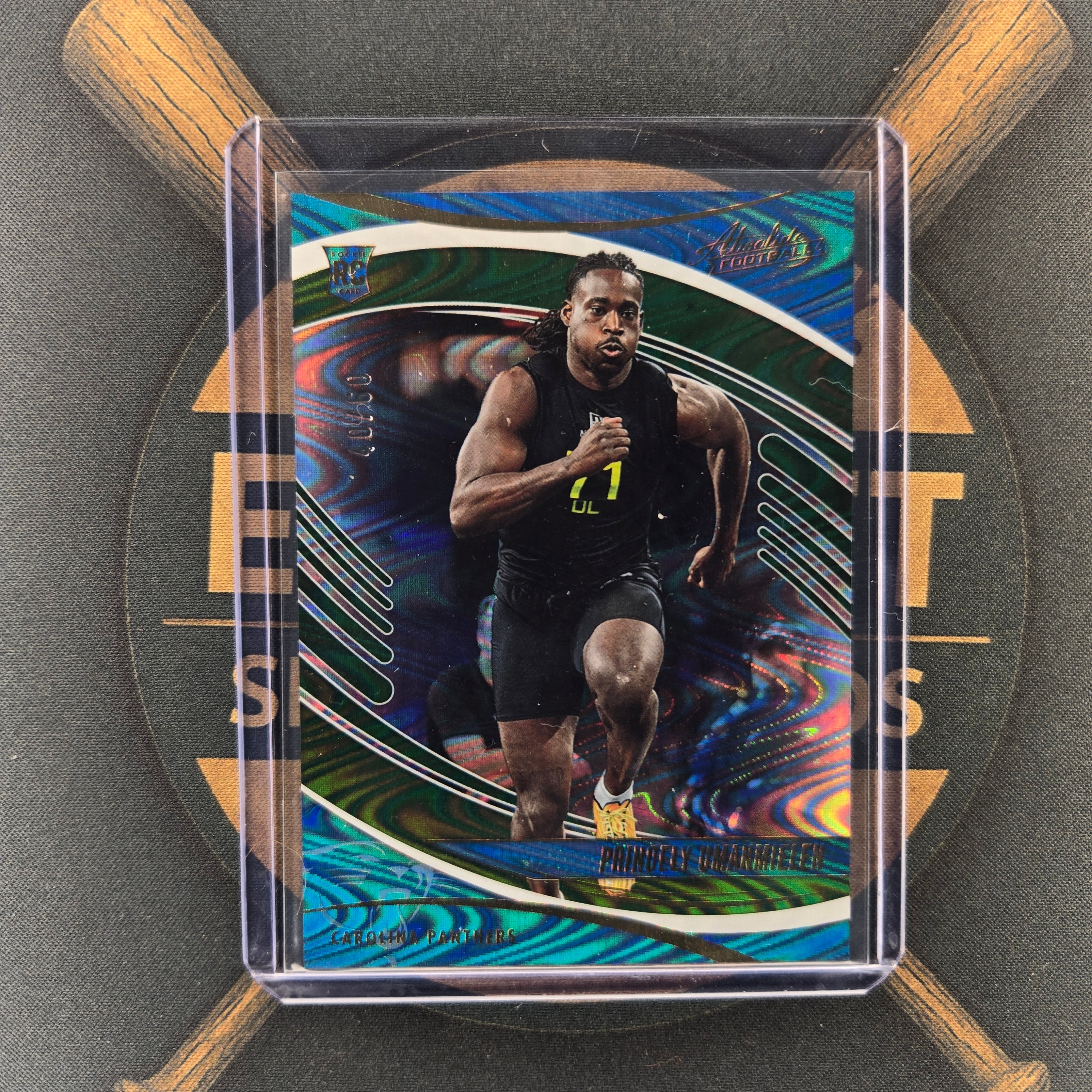 2025 Panini Absolute Princely Umanmielen Green Waves /60 | The Break Room Cards™-1