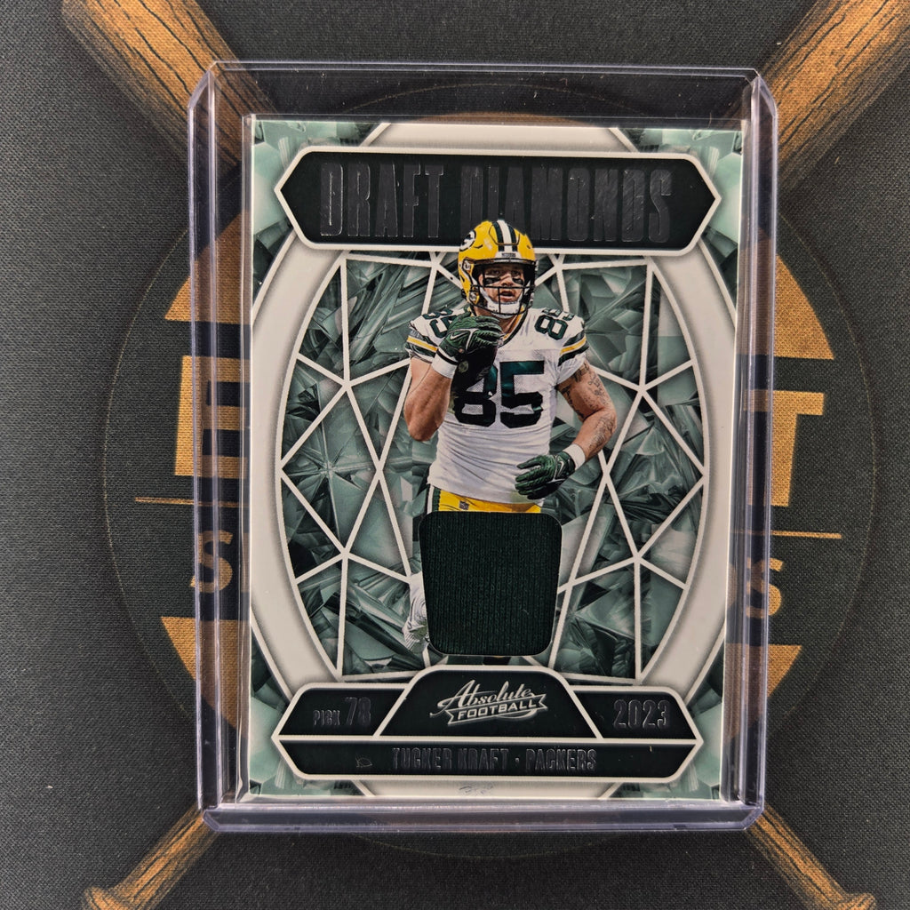 2025 Panini Absolute Tucker Kraft Draft Diamonds Patch | The Break Room Cards™-1
