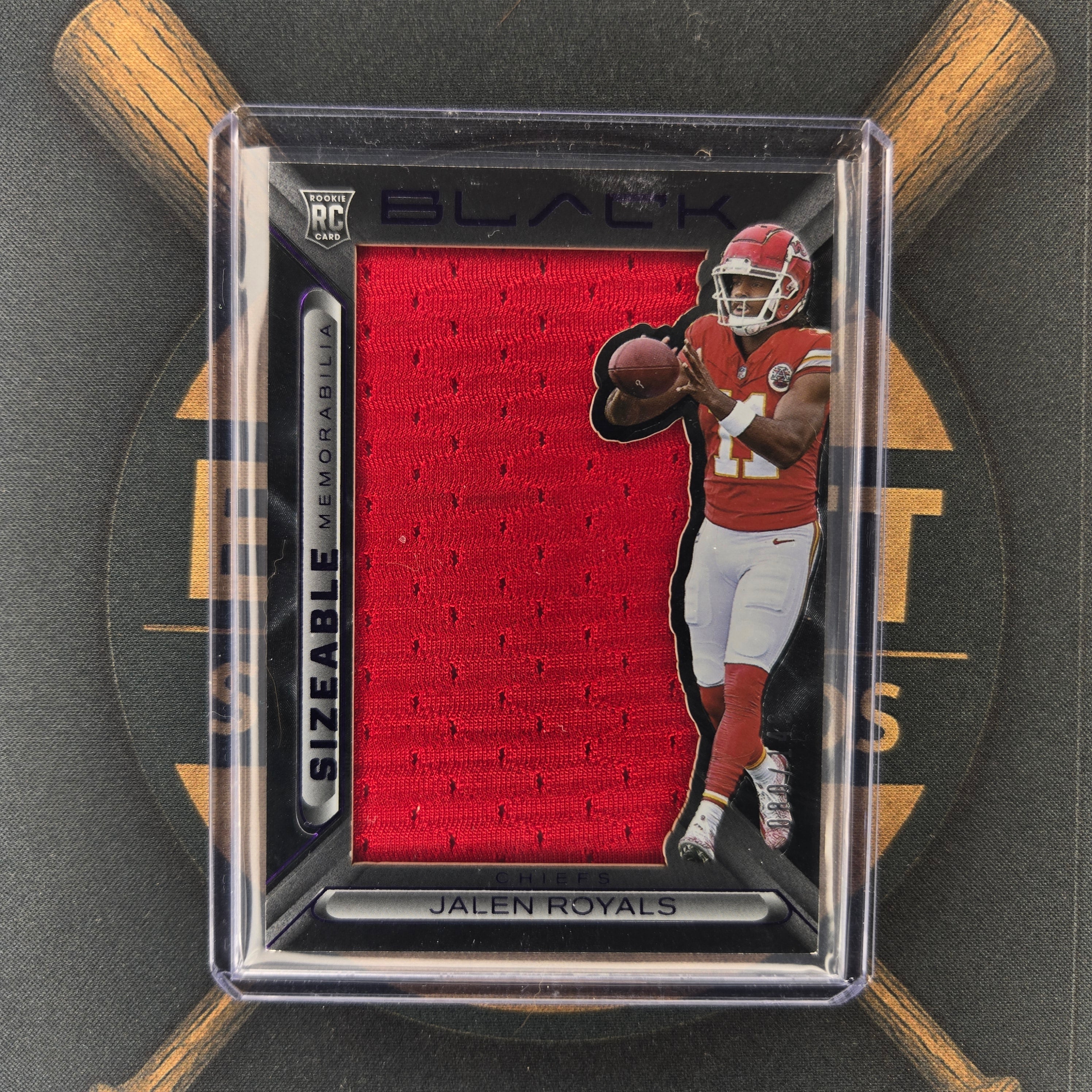 2025 Panini Black Jalen Royals Jumbo Patch