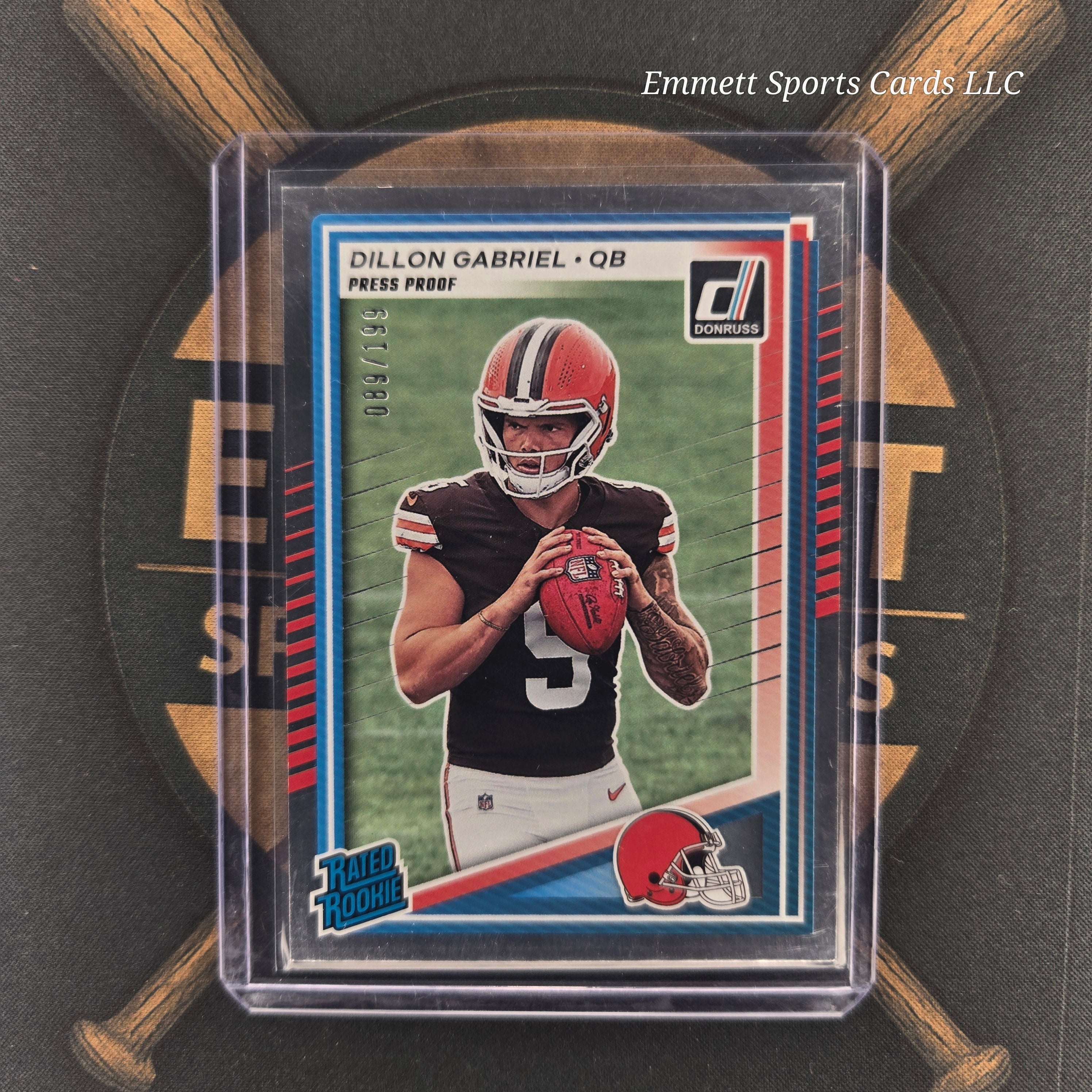 2025 Panini Donruss Dillon Gabriel Press Proof Silver /199 | The Break Room Cards-1