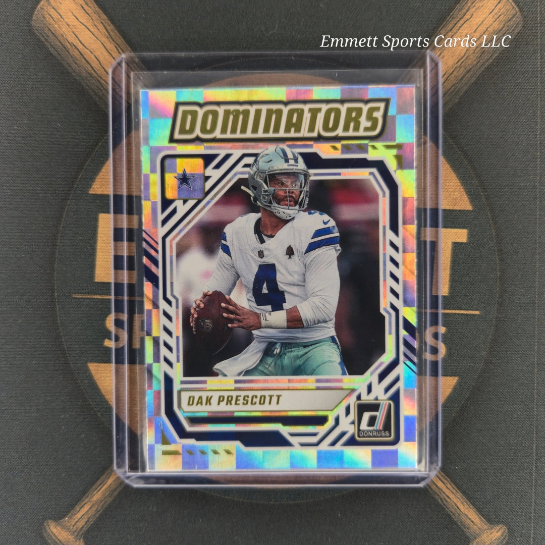 2025 Panini Donruss Dak Prescott Dominators Insert | The Break Room Cards-1