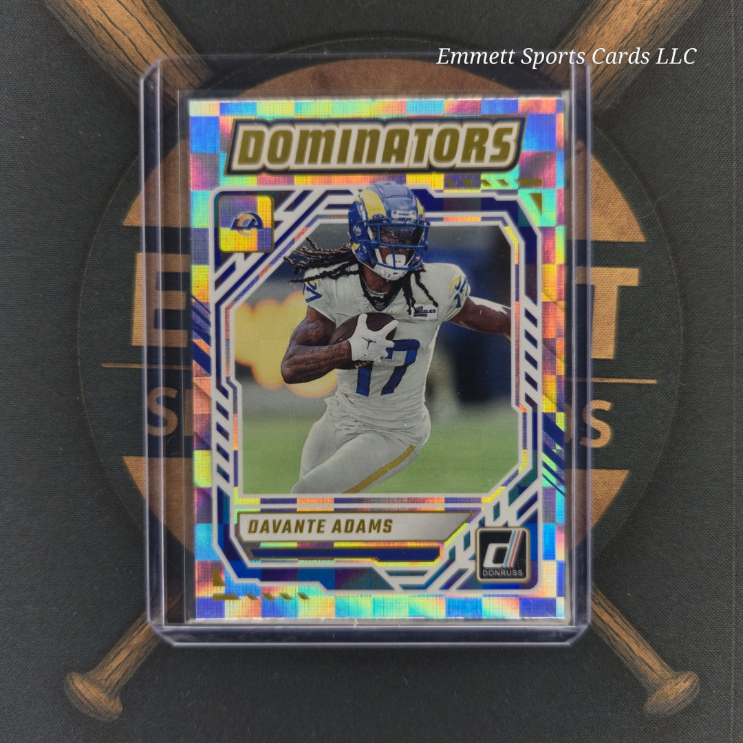 2025 Panini Donruss Davante Adams Dominators Insert | The Break Room Cards-1