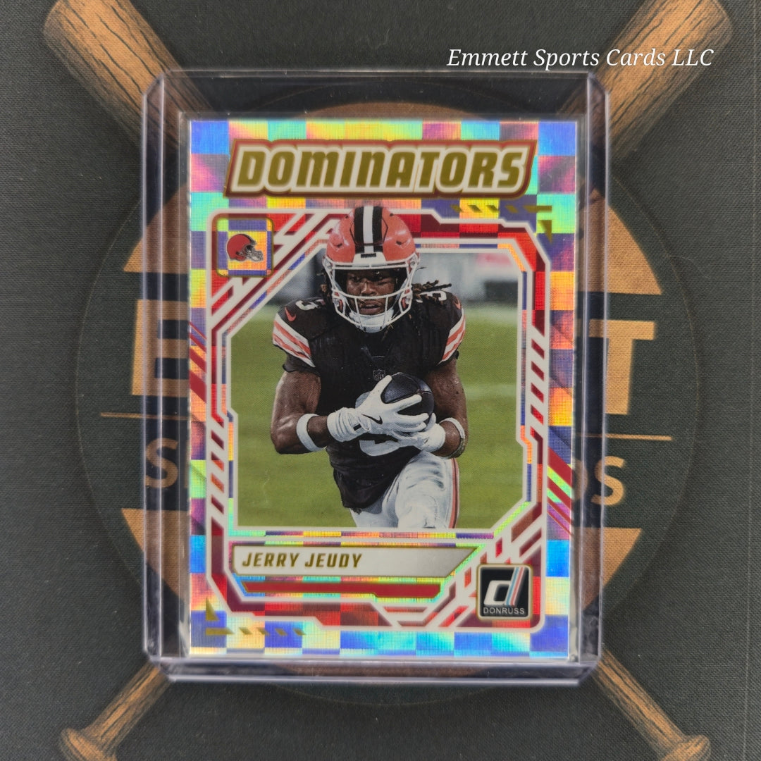 2025 Panini Donruss Jerry Jeudy Dominators Insert | The Break Room Cards-1