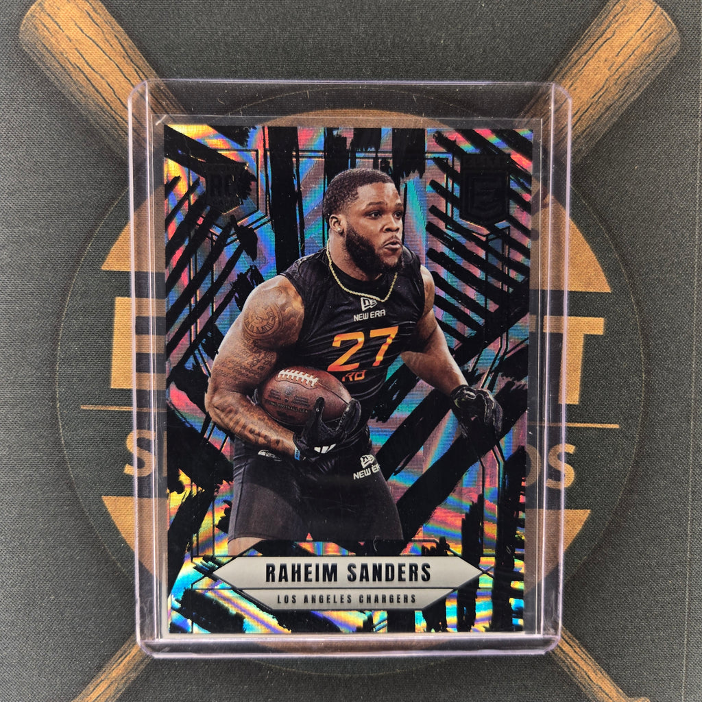2025 Panini Donruss Elite Raheim Sanders Razzle Dazzle | The Break Room Cards™-1