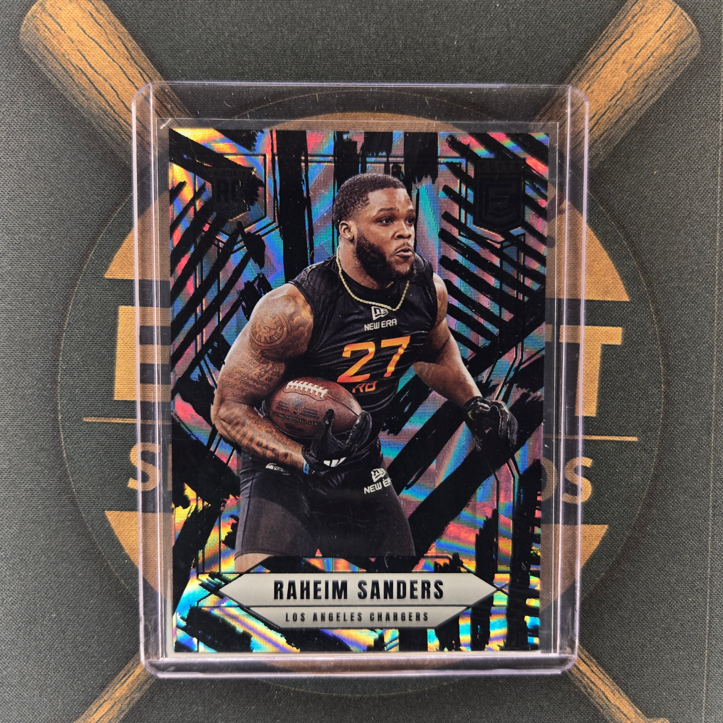 2025 Panini Donruss Elite Raheim Sanders Razzle Dazzle | The Break Room Cards™-1