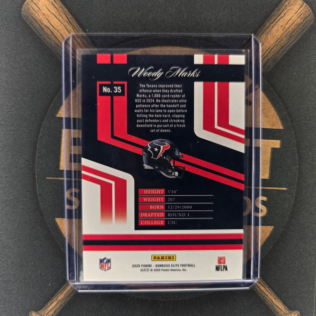 2025 Panini Donruss Elite Woody Marks 2007 Elite Rookies | The Break Room Cards™-2
