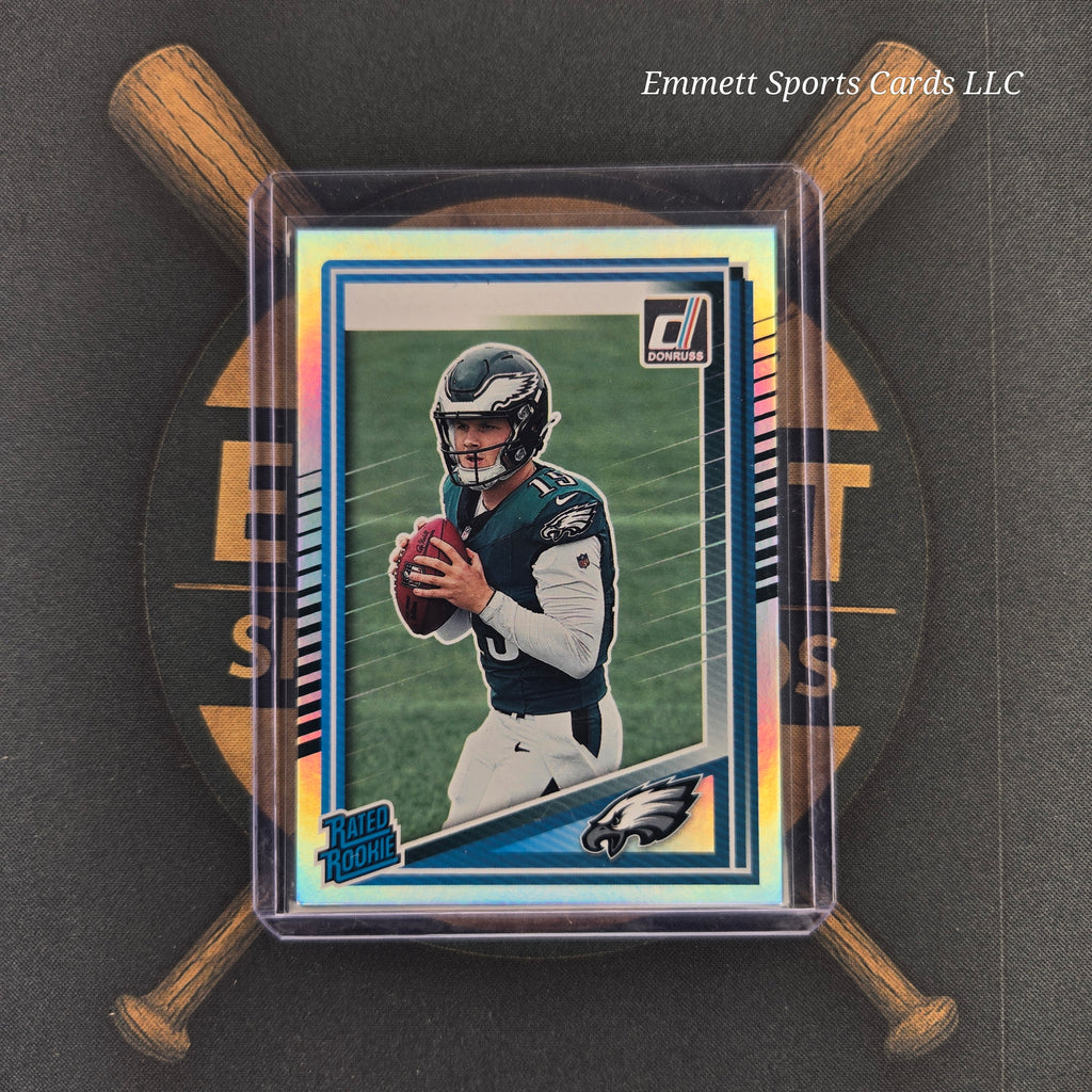 2025 Panini Donruss Kyle McCord No Name Holo | The Break Room Cards™ -1