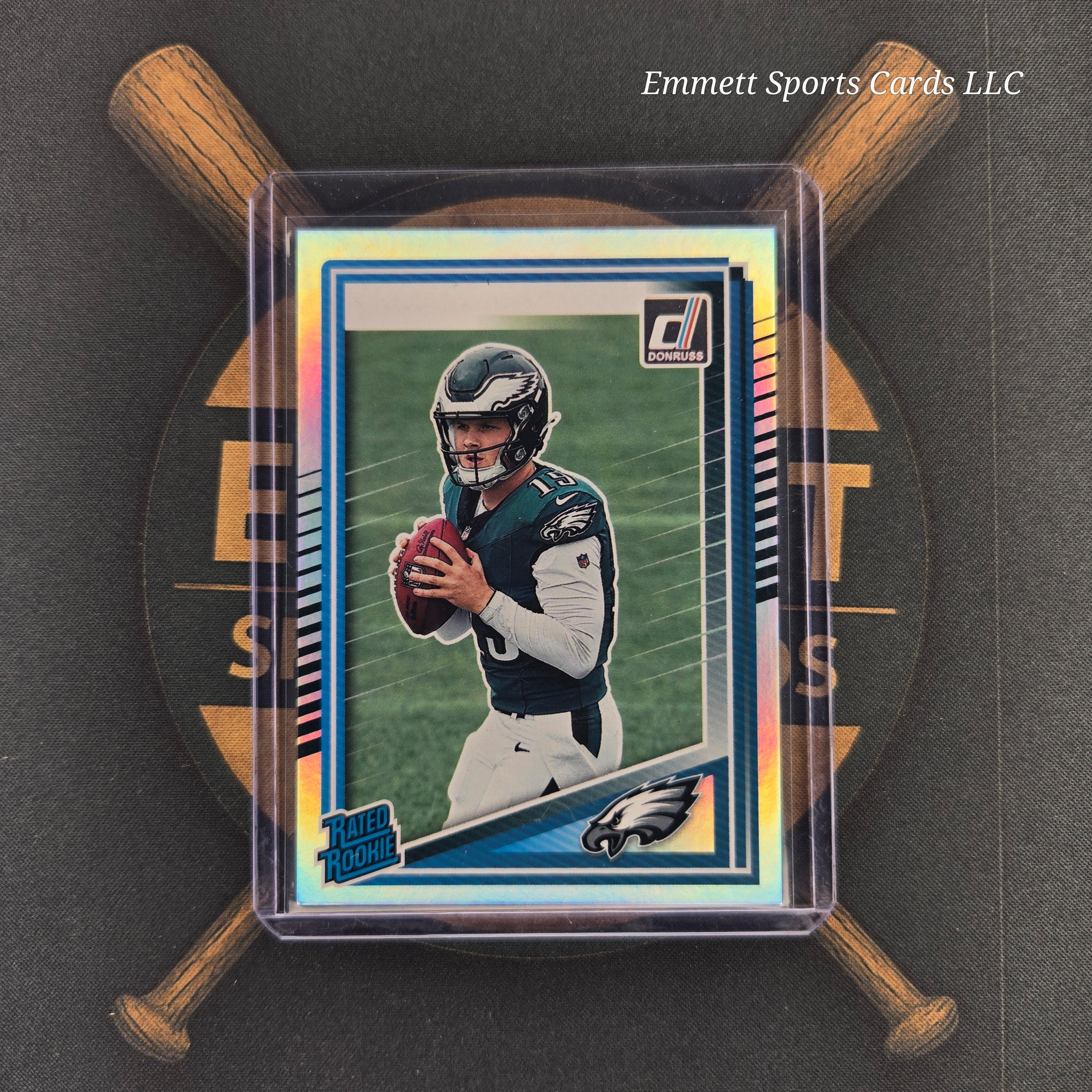 2025 Panini Donruss Kyle McCord No Name Holo | The Break Room Cards™ -1
