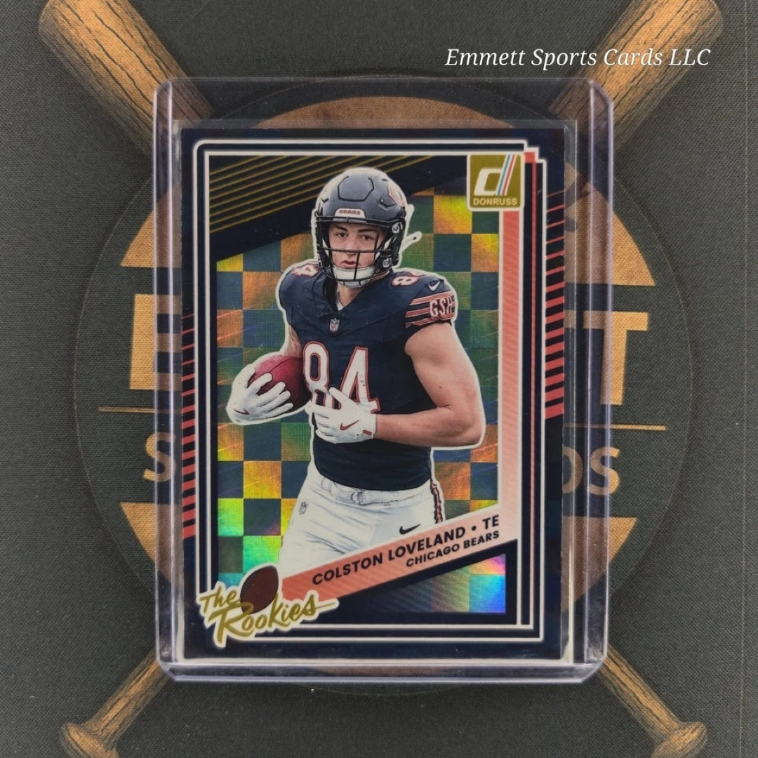 2025 Panini Donruss Colston Loveland The Rookies Insert | The Break Room Cards-1