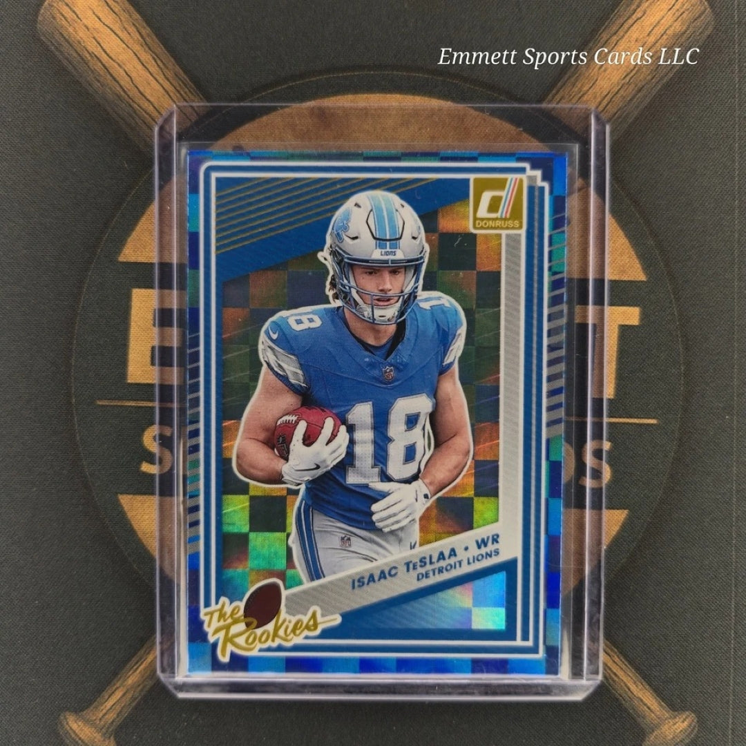 2025 Panini Donruss Isaac TeSlaa The Rookies Insert | The Break Room Cards-1